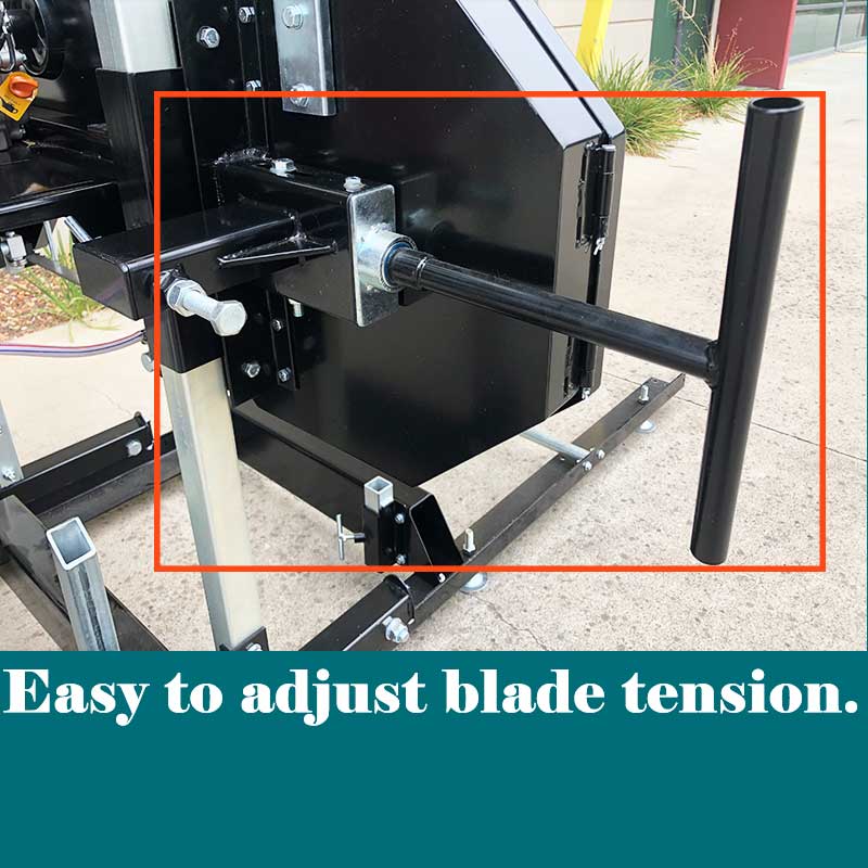 32" Wood Sawmill, 14HP Kohler with E-Start, FORESTWEST BM11126 - Forestwest USA