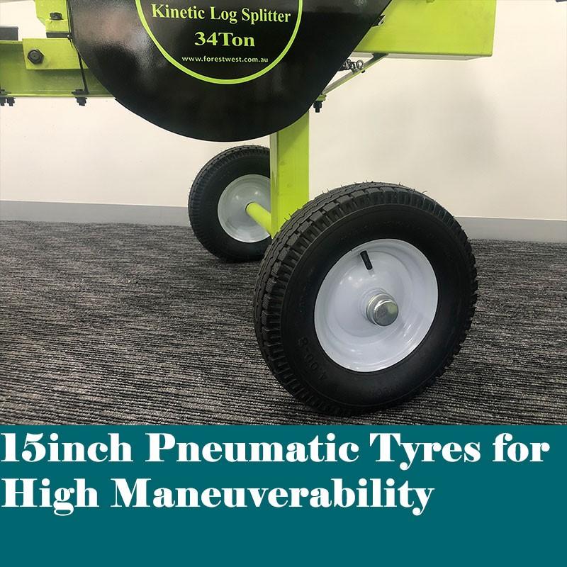 34Ton 6.5HP Petrol Kinetic Log Splitter BM11038 - Forestwest USA