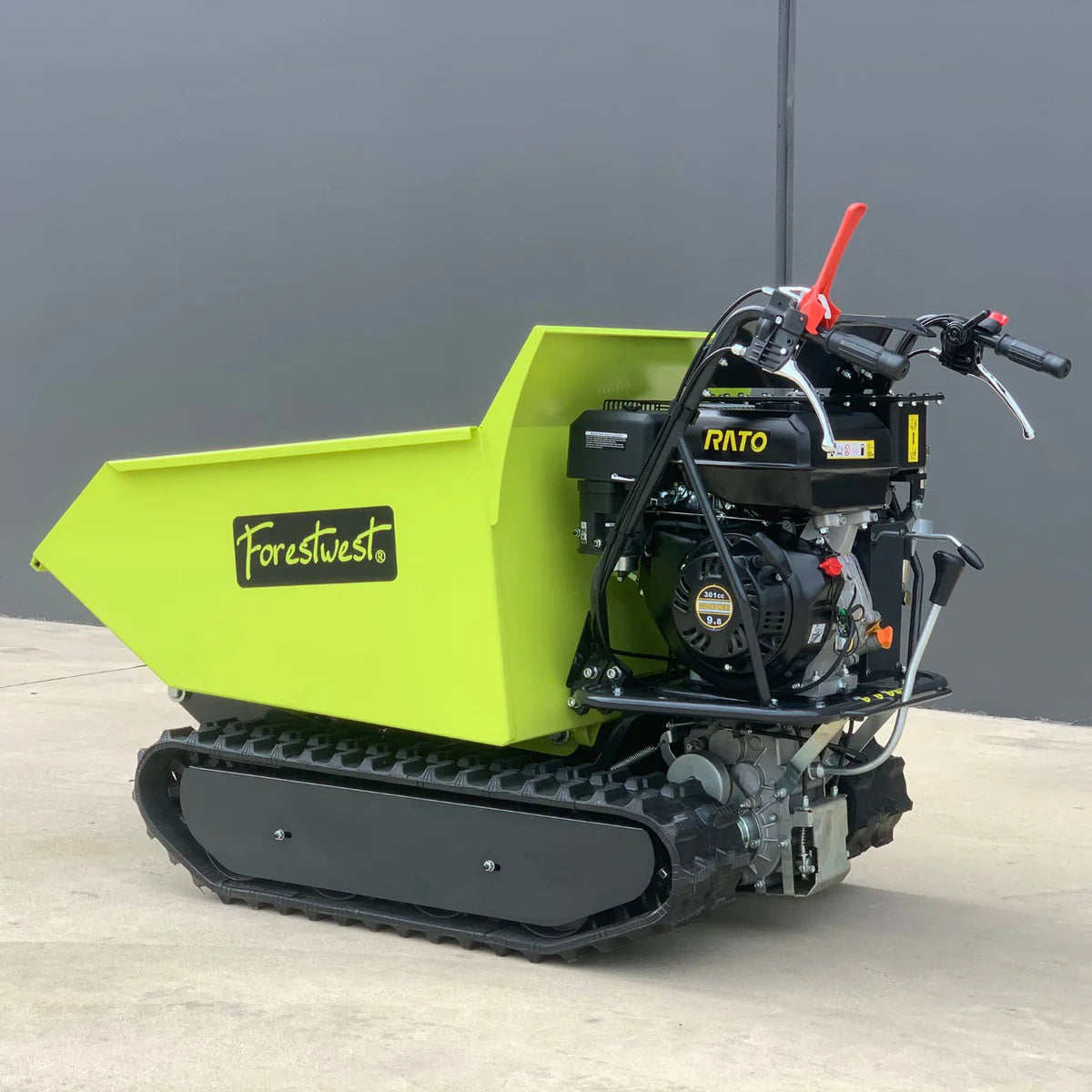 Forestwest 1100lbs Motorised Track Wheelbarrow with Hydraulic Lift BM11080B