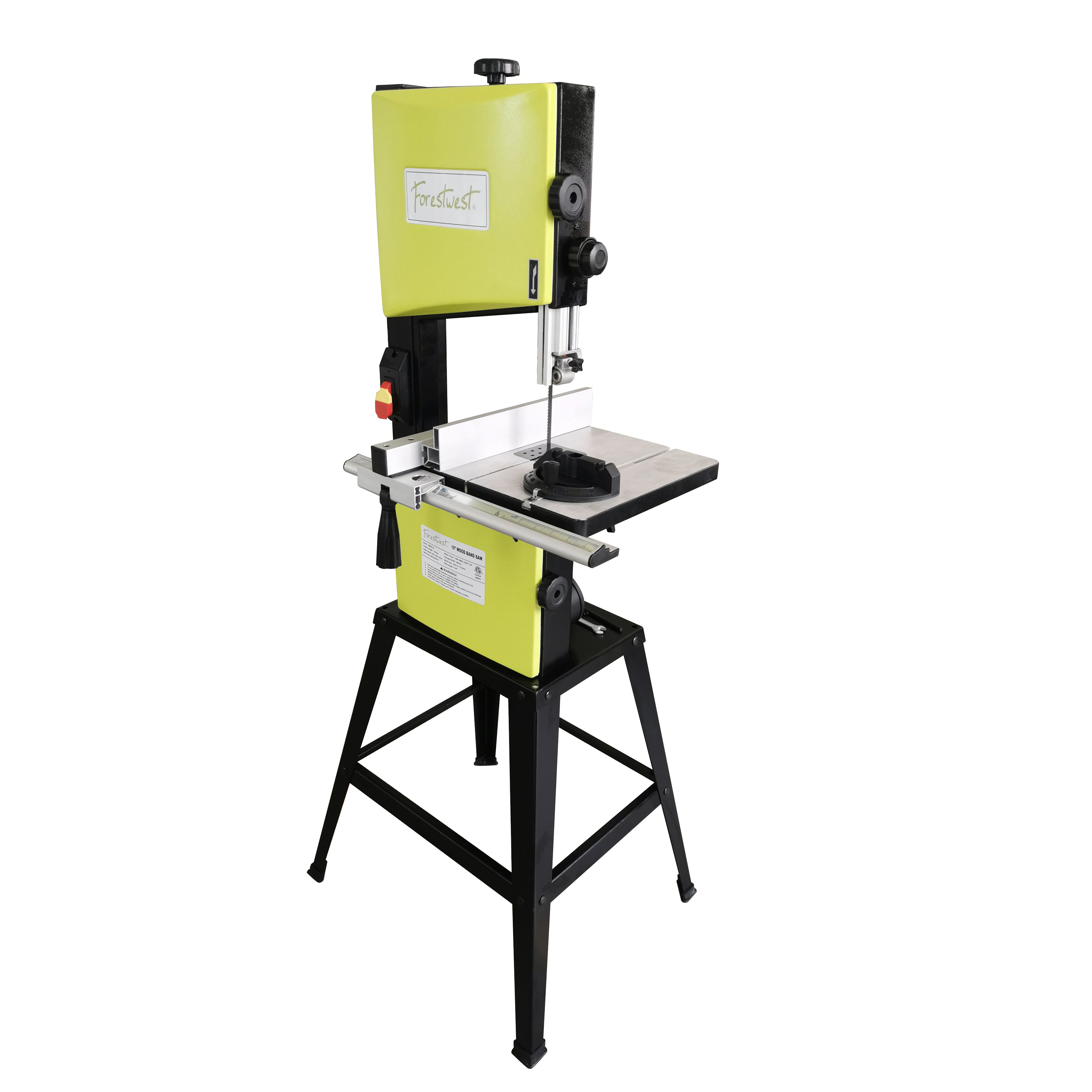 10" 1/2HP 2-Speed Wood Bandsaw With Stand BM10718
