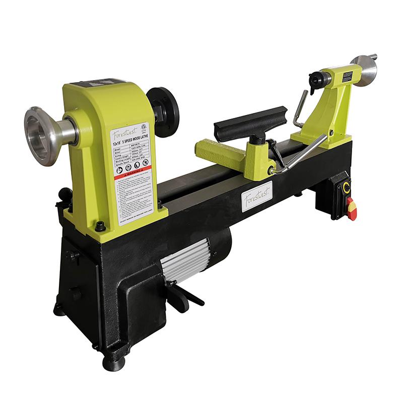 12"x18" 3/4HP 5-Speed Wood Lathe, Forestwest BM10819 | Forestwest