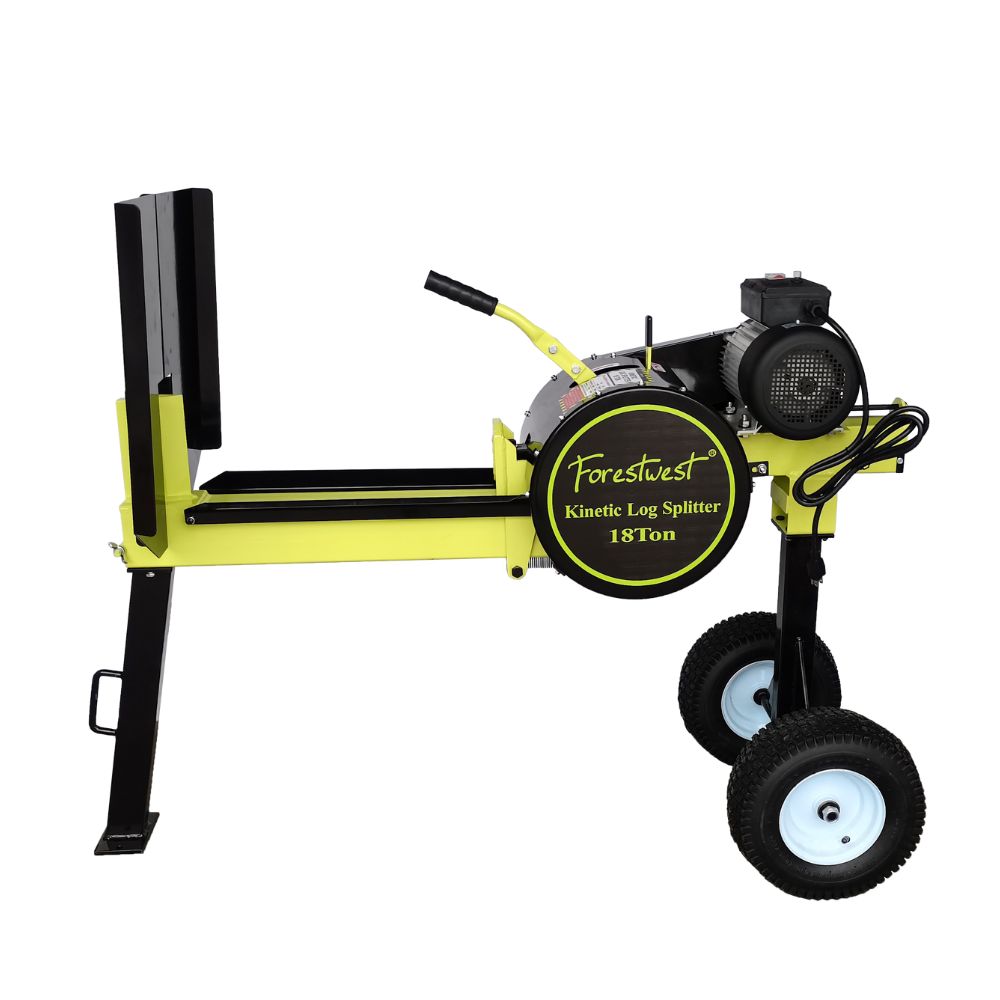 18Ton Kinetic Log Splitter, 2HP Electric Log Splitter, FORESTWEST BM11097 | Forestwest