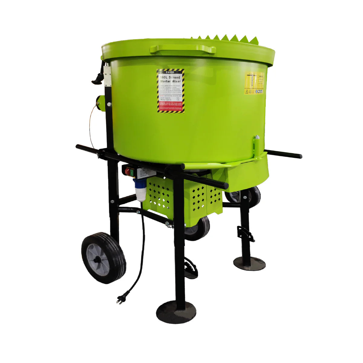 160L Portable Mortar Mixer, Screed Mixer BM680