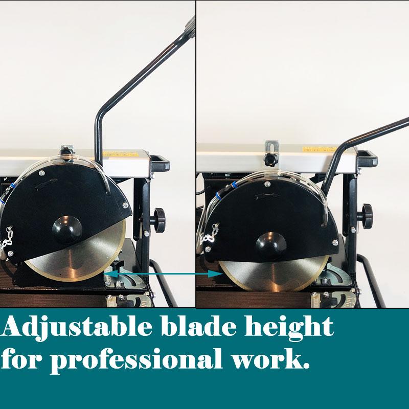 2HP 50" Electric Wet Tile Saw With 10" Diamond Tipped Blade and Double Work Table BM683 - Forestwest USA