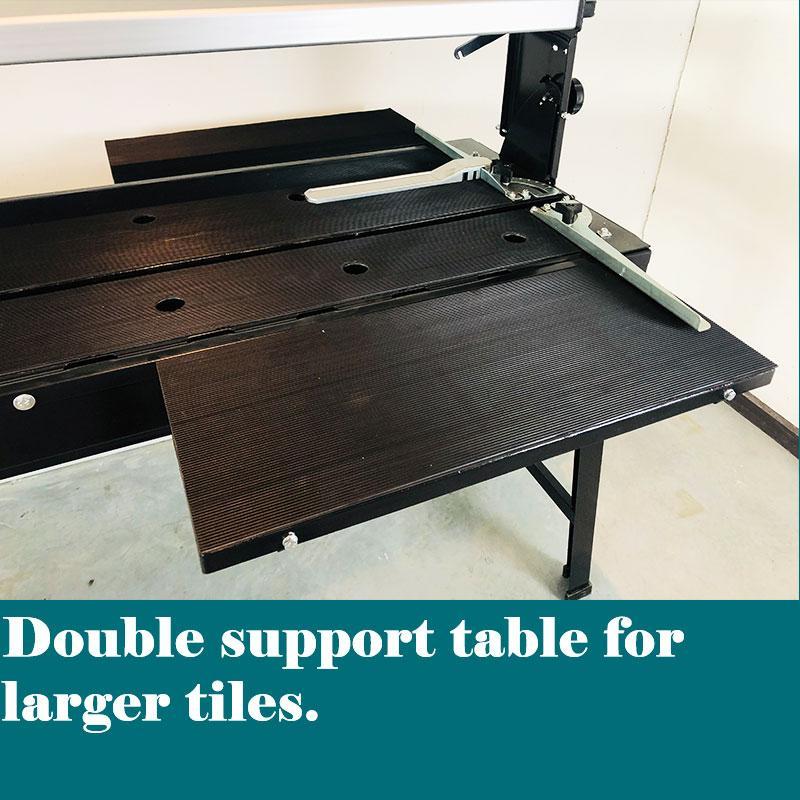 2HP 50" Electric Wet Tile Saw With 10" Diamond Tipped Blade and Double Work Table BM683 - Forestwest USA