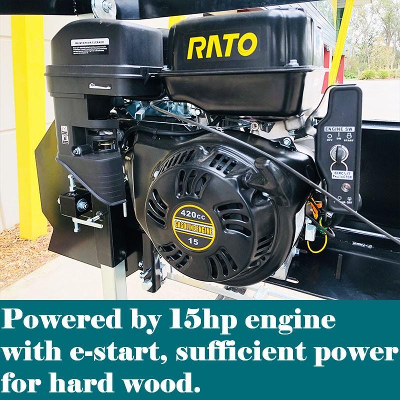 26" 15HP Petrol Wood Sawmill with E-Start, Forestwest BM11119 - Forestwest USA