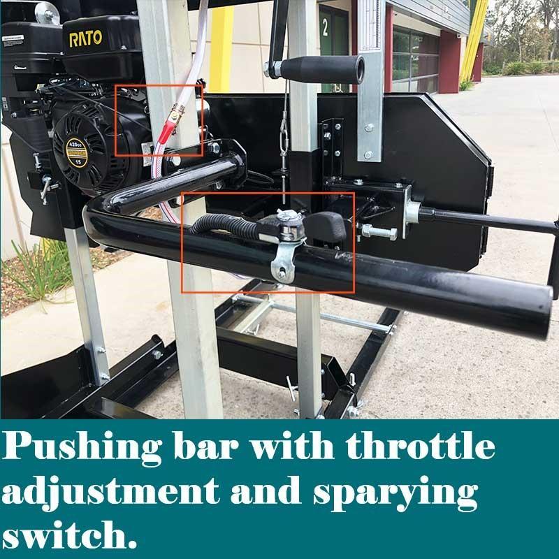 26" 15HP Petrol Wood Sawmill with E-Start, Forestwest BM11119 - Forestwest USA