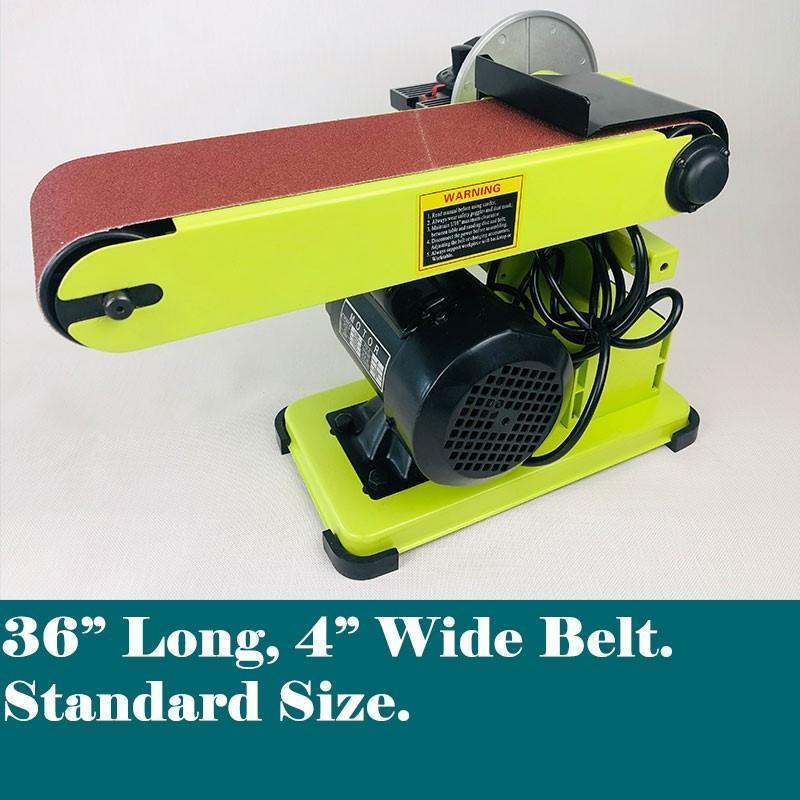 Belt Disc Sander, 4" Belt & 6" Disc Sander, FORESTWEST BM10619-2 - Forestwest USA