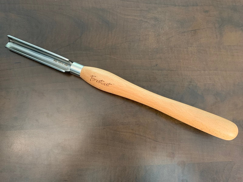 FORESTWEST BM10918, M2 HSS 1-1/8" Woodturing tools 28mm Roughing Gouge - Forestwest USA