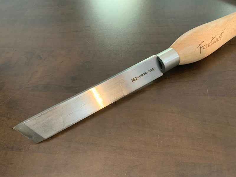 FORESTWEST BM10920, M2 HSS Woodturning Tools, 1" (25mm) Skew Chisel - Forestwest USA