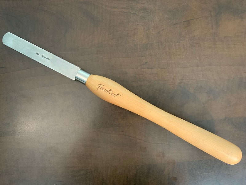 FORESTWEST BM10922 M2 HSS Woodturning Tools, 1" 25mm Round Nose Scraper - Forestwest USA