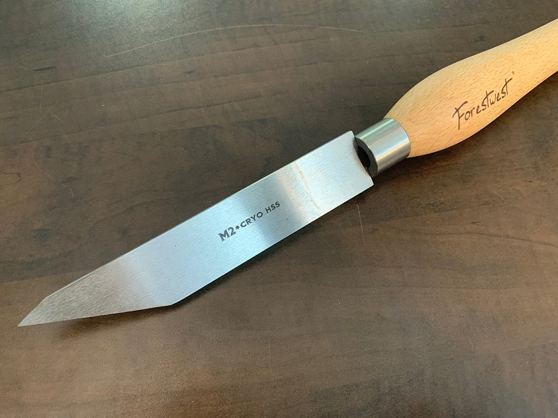 FORESTWEST BM10923 M2 HSS Woodturning Tools, 1/16" 2mm Narrow Parting Tool - Forestwest USA