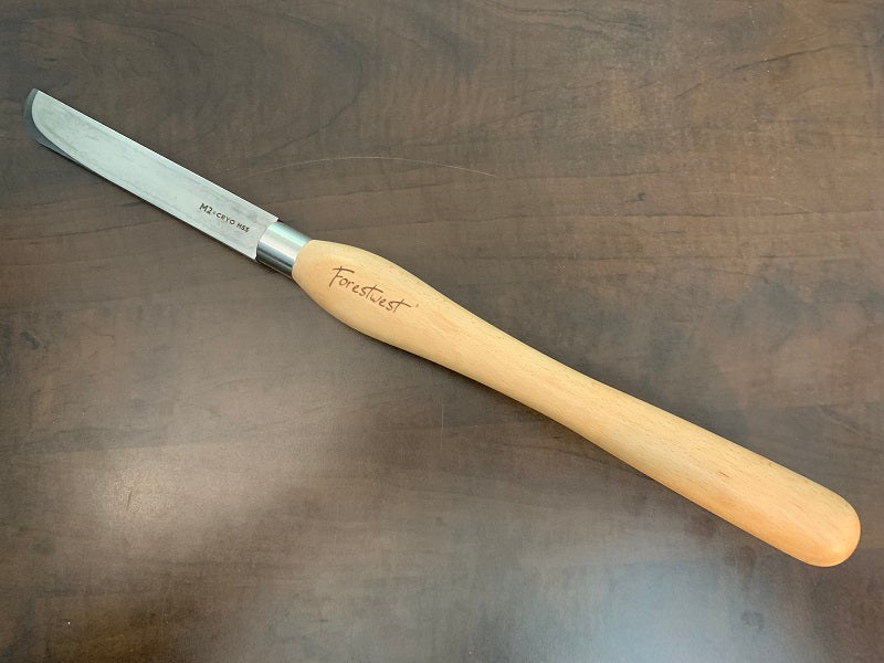 FORESTWEST BM10929 M2 HSS Woodturning Tools, 1" 25mm Negative Rake Scraper - Forestwest USA