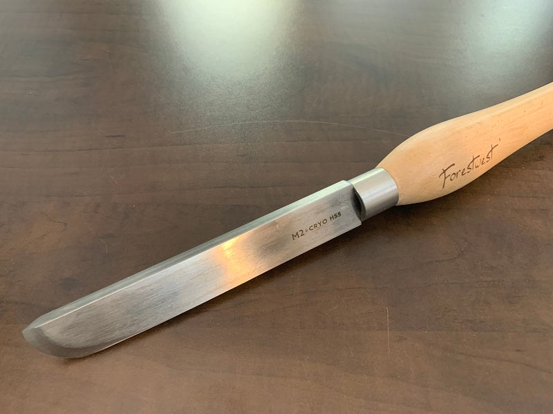 FORESTWEST BM10929 M2 HSS Woodturning Tools, 1" 25mm Negative Rake Scraper - Forestwest USA