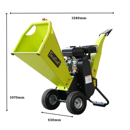 100mm Wood Chipper 7hp Garden Chipper BM11070 - Forestwest USA