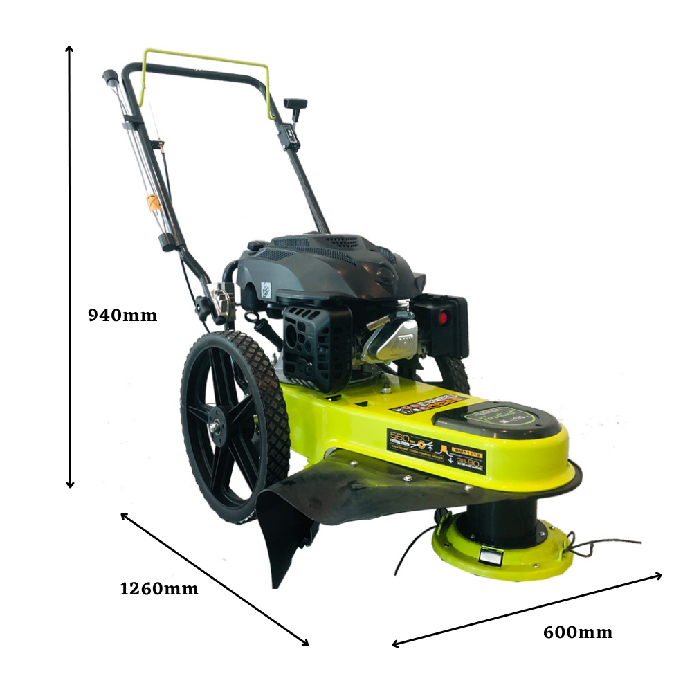 175cc 22" Walk-Behind Push String Trimmer Mower BM11112 | Forestwest