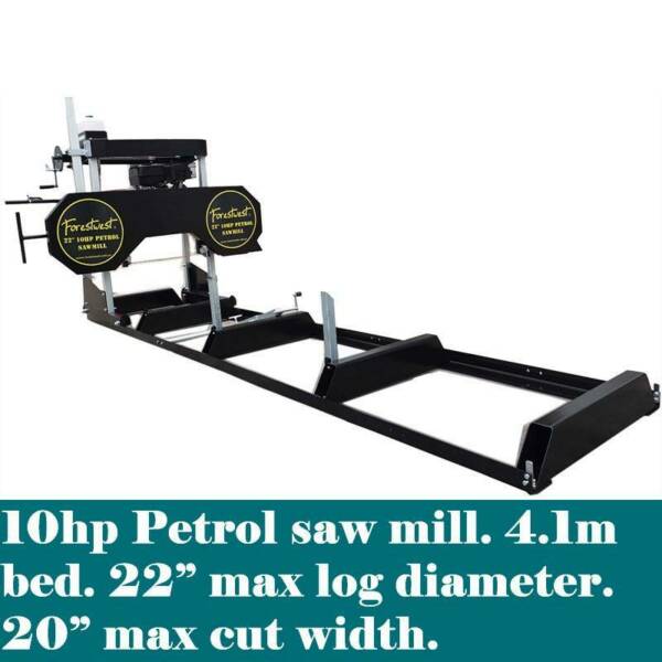 22" 10HP Petrol Wood Sawmill, FORESTWEST BM11125