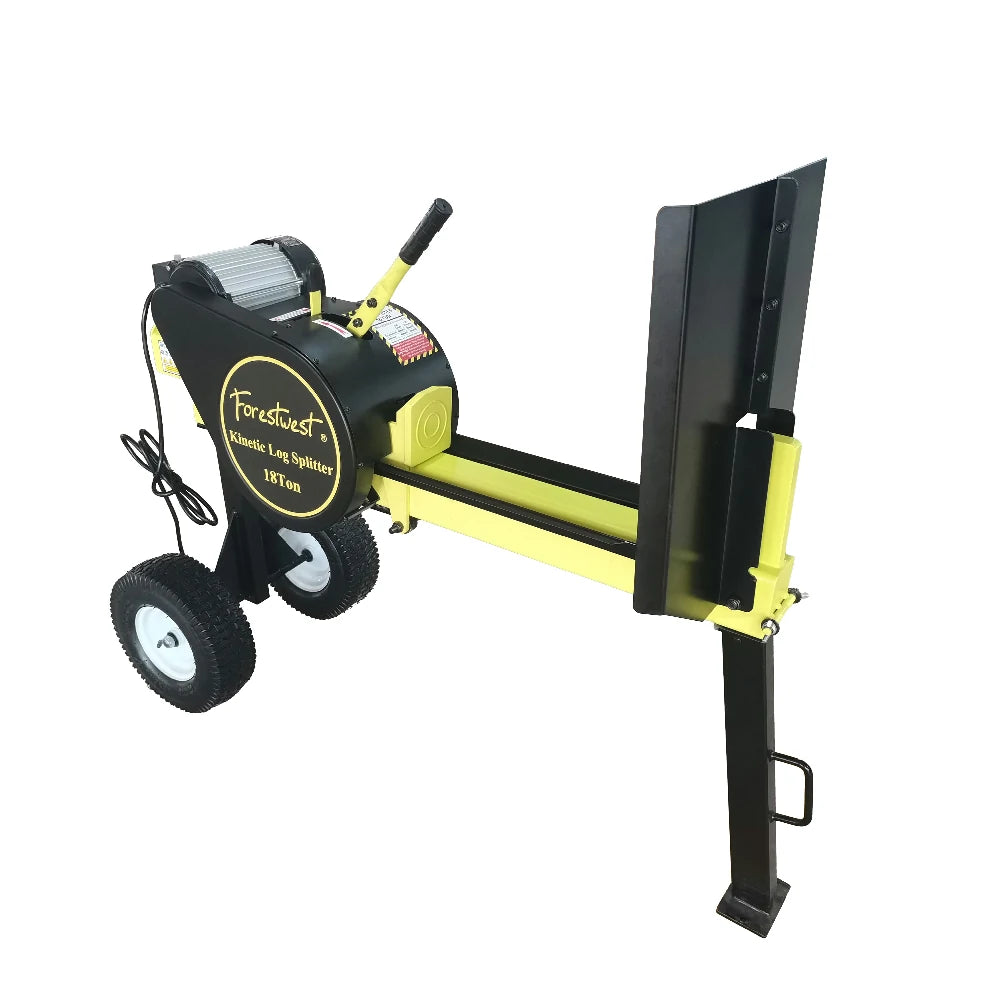 18Ton Kinetic Log Splitter, 2HP Electric Log Splitter, FORESTWEST BM11097
