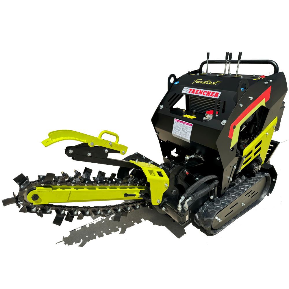 24" Stand On Trencher 20HP Self Propelled Ditch Digger BM699