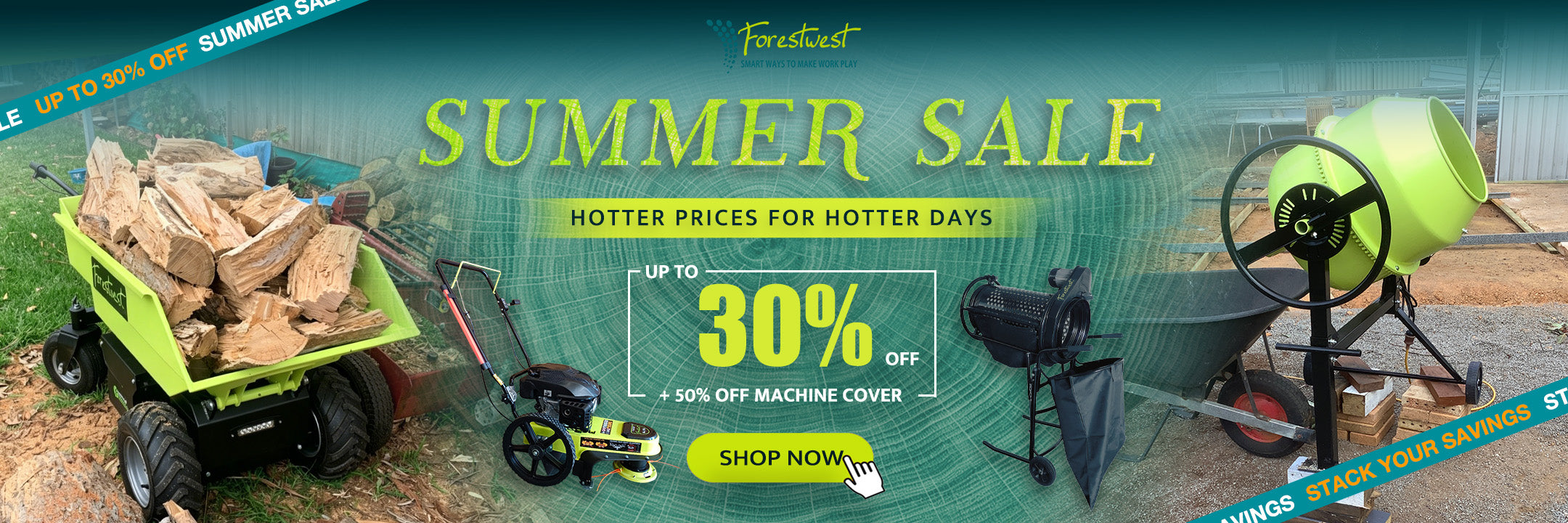 Forestwest US, Machinery and Tools for Firewood, Woodworking and more.