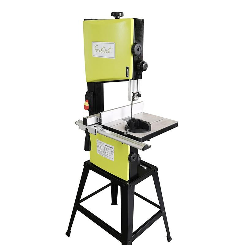 10" 1/2HP  2-Speed Wood Bandsaw With Stand BM10718 - Forestwest USA