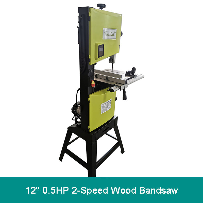 12" 1HP 2-Speed Wood Bandsaw, FORESTWEST BM10719 - Forestwest USA